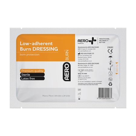 Aero Healthcare Aeroburn Low-Adherent Burn Dressing 75 X 75Cm ABDS75